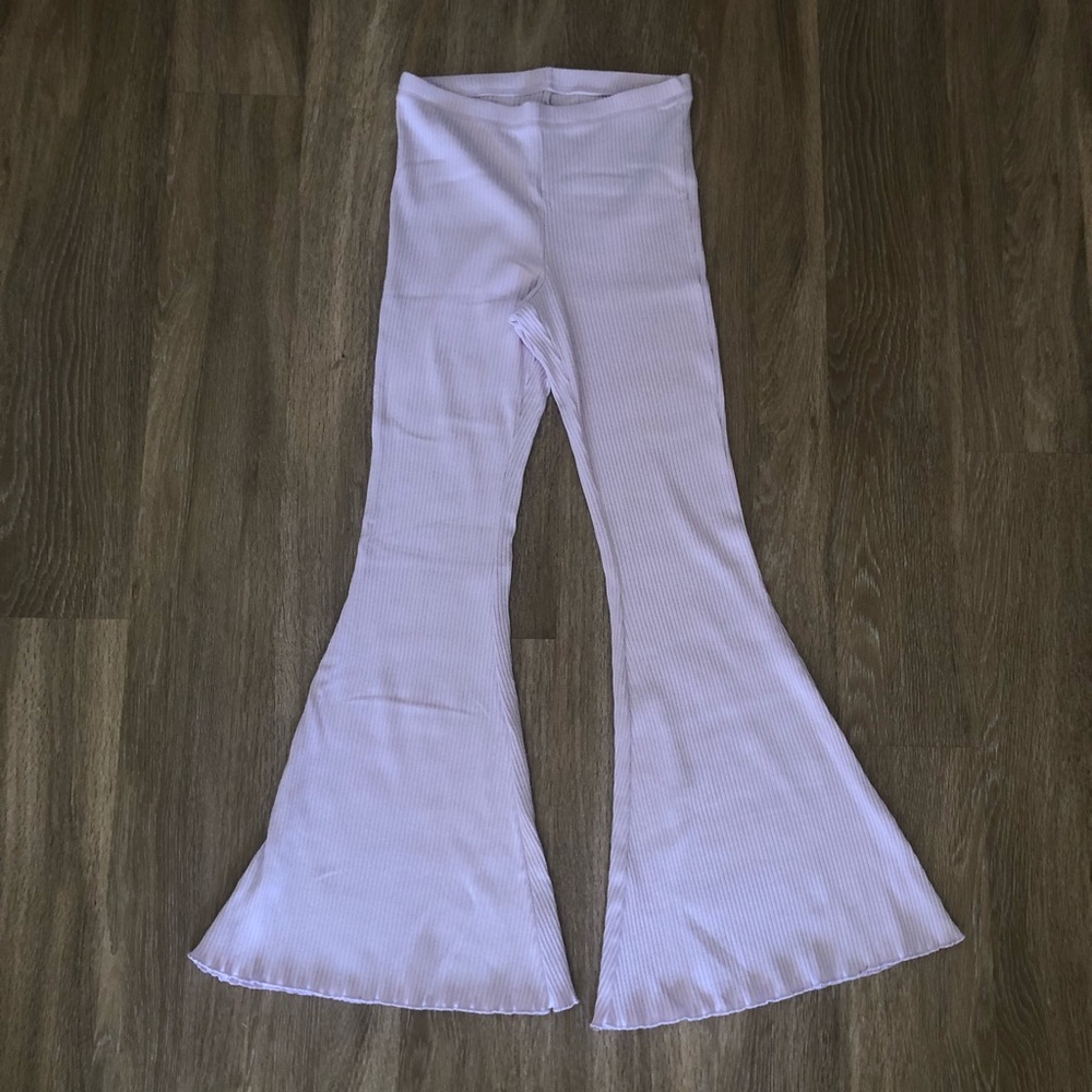 Aerie super flare ribbed pants